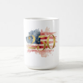 Caneca De Café America 250th Birthday Tee