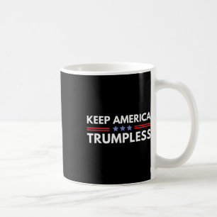 Caneca De Café América Engraçada Com Engraçado Anti Trump 2024 Pr