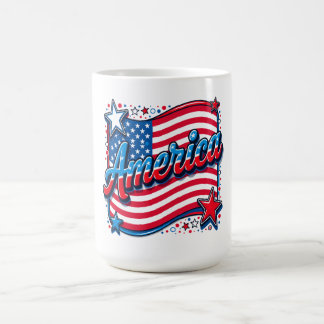 Caneca de Café América Estilosa