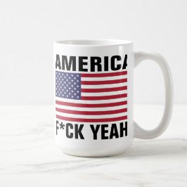 Caneca De Café América, F*ck yeah! Engraçado
