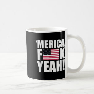 Caneca De Café América F Yeah Quatro 4 de Julho