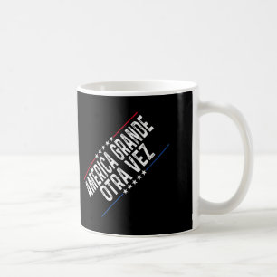 Caneca De Café América Grande Otra Vez Funny Trump Habla En Españ