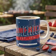 América Patriótica 1776 Café 4 de Julho