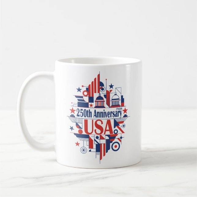 Caneca De Café America’s 250th anniversary (Esquerda)