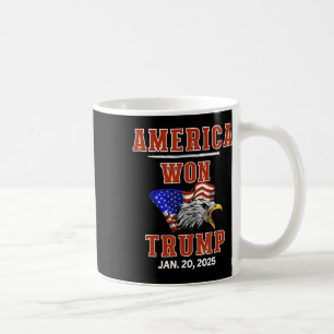 Caneca De Café América venceu Trump Nós, As Pessoas, Já Passamos