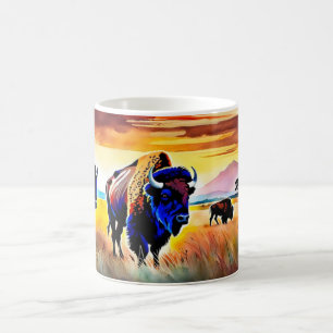 Caneca De Café American Bison