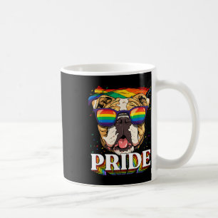 Caneca De Café American Bulldog Lgbtq Rainbow Flag Pride Mondo Do