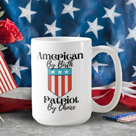 Caneca De Café American By Birot Patriot By Choice Retro