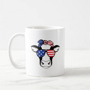 Caneca De Café American Cow Mug
