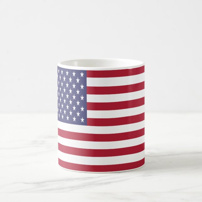 Caneca De Café American Flag Coffee Mug (Centro)