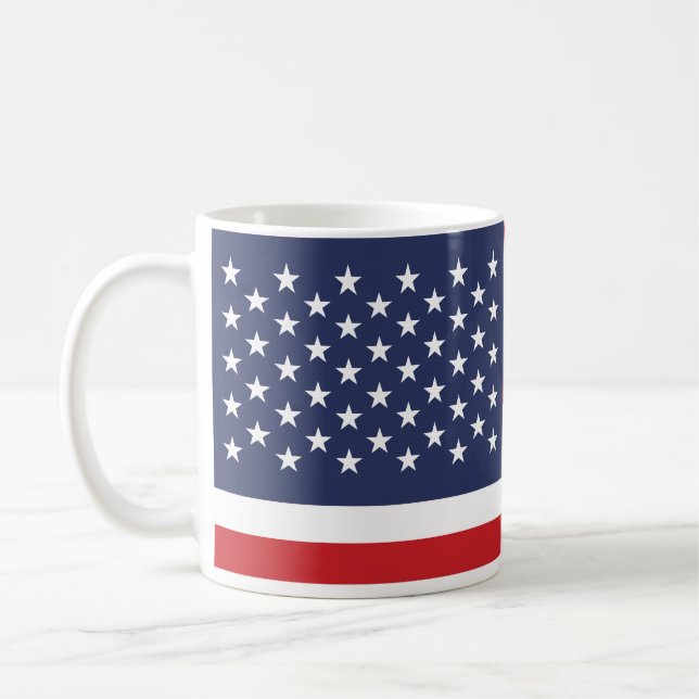 Caneca De Café American Flag Mug (Esquerda)