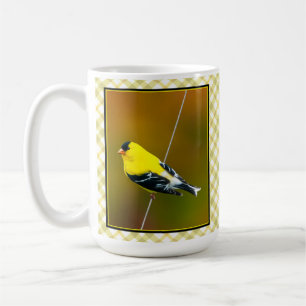 Caneca De Café American Goldfinch - Fotografia original