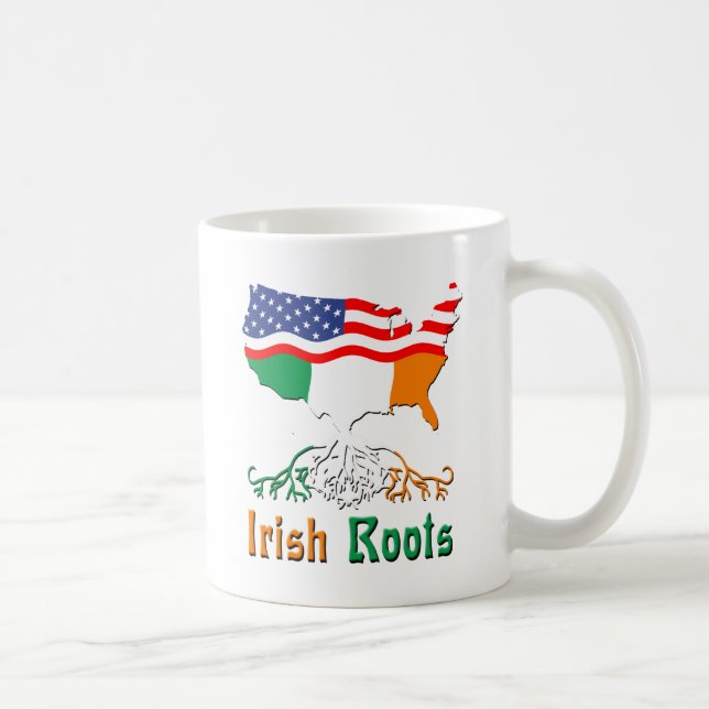 Caneca De Café American Irish Roots (Direita)