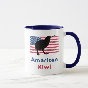 Caneca de Café American Kiwi