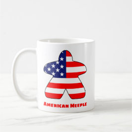 Caneca De Café American Meeple Mug