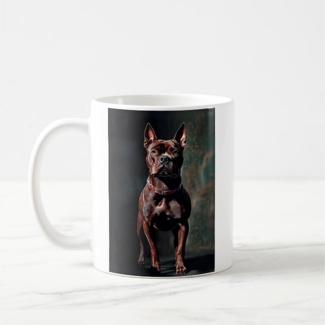 Caneca De Café American Pit bull terrier (Esquerda)