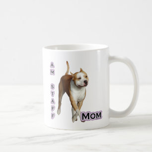 Caneca De Café American Staffordshire Mãe 4