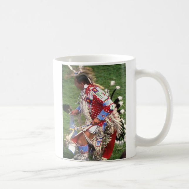 Caneca De Café Americano - dança indiana (Direita)