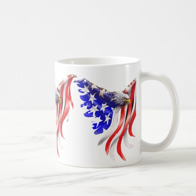 Caneca De Café Americano Eagle (Direita)