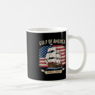 Caneca De Café Américas Golfo México Presidente Trump no leste de