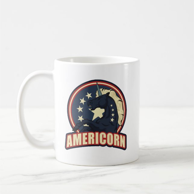 Caneca De Café Americorn 4 de julho (Esquerda)