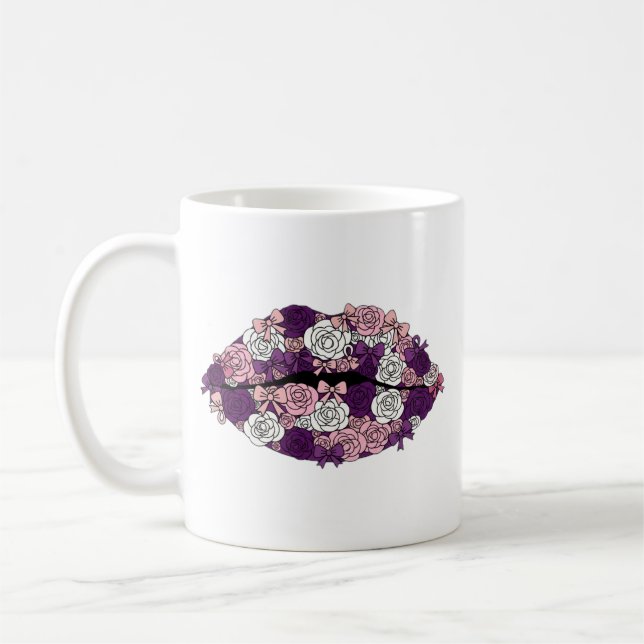 Caneca De Café Amethyst Kiss (Esquerda)