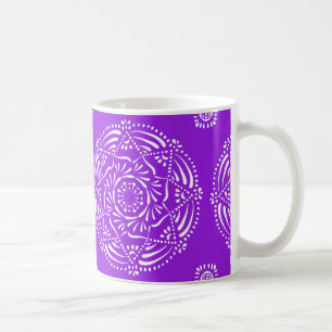 Caneca De Café Ametyst Mandala