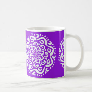 Caneca De Café Ametyst Mandala