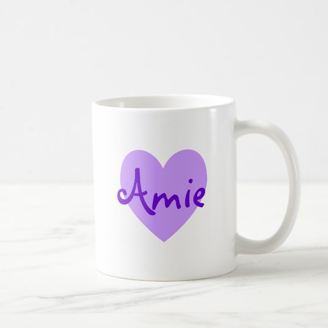 Caneca De Café Amie em Roxo (Direita)