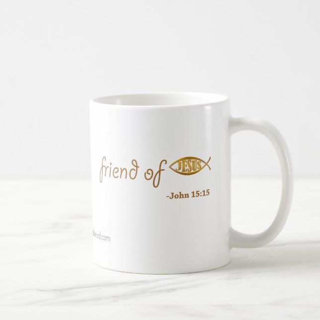 Caneca De Café Amigo de Jesus (Direita)