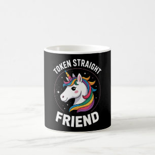 Caneca De Café Amigo Heterossexual Símbolico Unicórnio Gay Orgulh