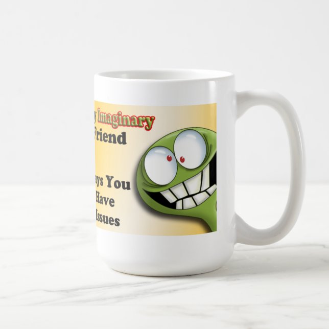 Caneca De Café Amigo imaginário (Direita)