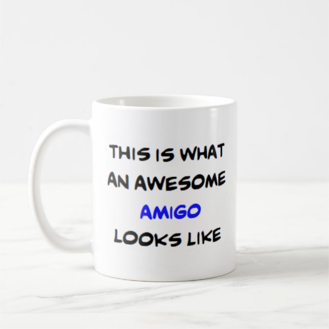 Caneca De Café amigo, incrível (Esquerda)