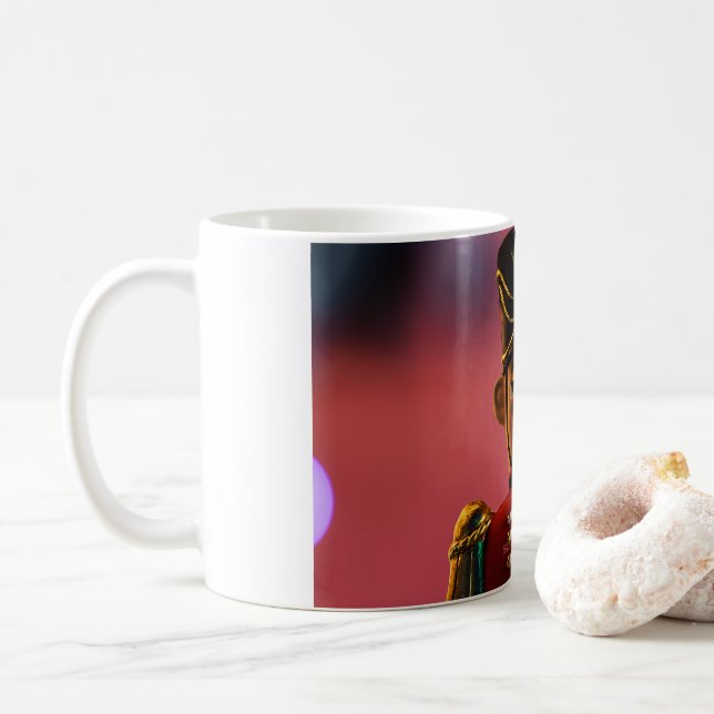 Caneca De Café Amigo soldadinho de brinquedo clássico de Natal do (Com Donut)