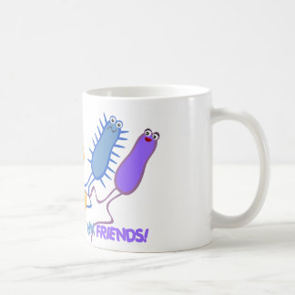 Caneca De Café Amigos bacterianos
