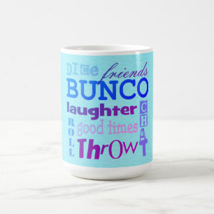 Caneca De Café Amigos de Dice do Jogador Bunco