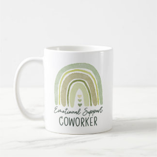 Caneca De Café Amigos do Colega de Colaboração de Suporte Emocion