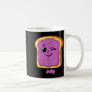Caneca De Café Amigos Engraçados de Pasta de Amendoim e Geleia Cu