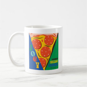 Caneca De Café AMIGOS™ Joey não compartilha Comida - Pizza Grap