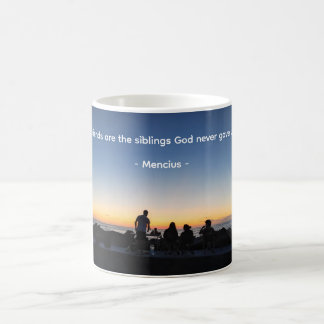 Caneca De Café Amigos Mug com Sunset