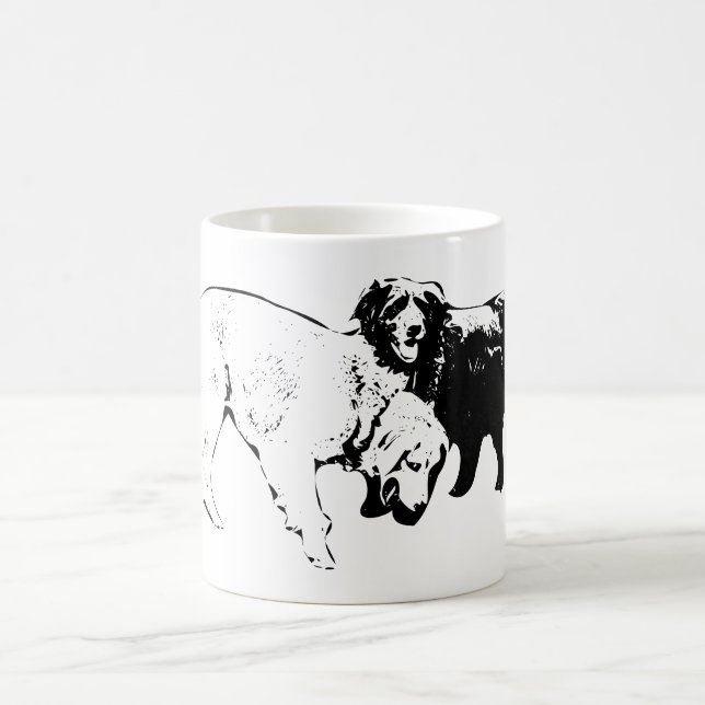 Caneca De Café Amigos no Caminho de Folha (Centro)