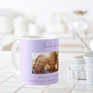 Caneca De Café Amigos para nomes de fotografias de vida violeta l