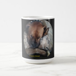 Caneca De Café Amigos para sempre