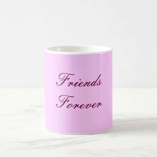 Caneca De Café Amigos para sempre (Centro)