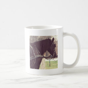 Caneca De Café Amish Horse