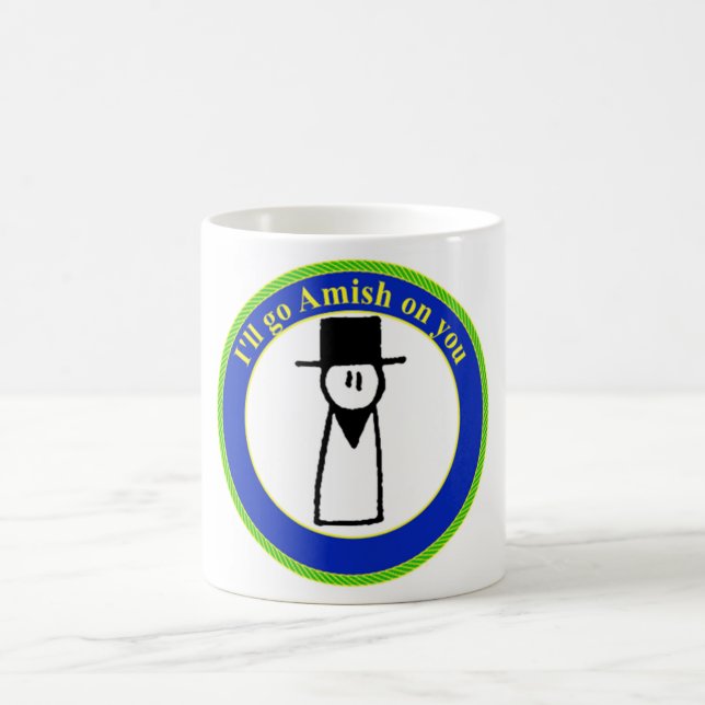 Caneca De Café Amish indo (Centro)