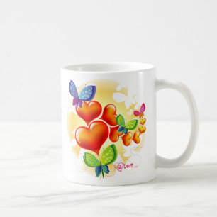 Caneca De Café Amizade de Amor de Verão, doce e doce