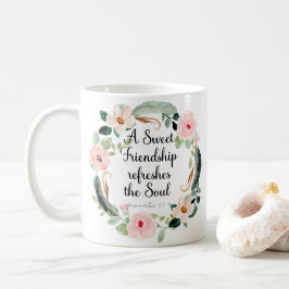 Caneca De Café Amizade doce refresca a alma