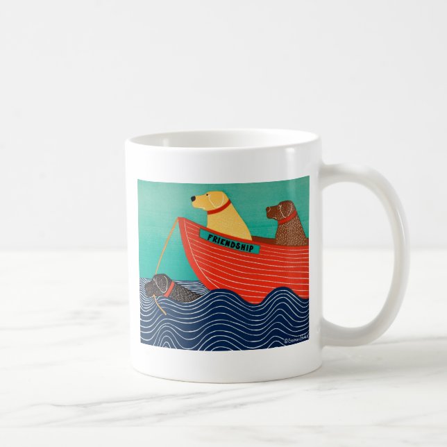 Caneca De Café Amizade Mug Stephen Huneck (Direita)