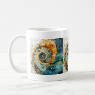 Caneca De Café Ammonite Gem Fossil Mug